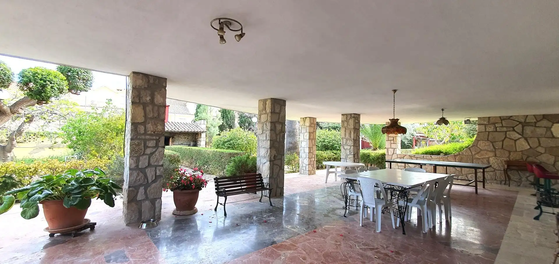Terrassa de Casa o xalet en venda en Sant Joan d'Alacant amb Aire condicionat, Calefacció i Jardí privat