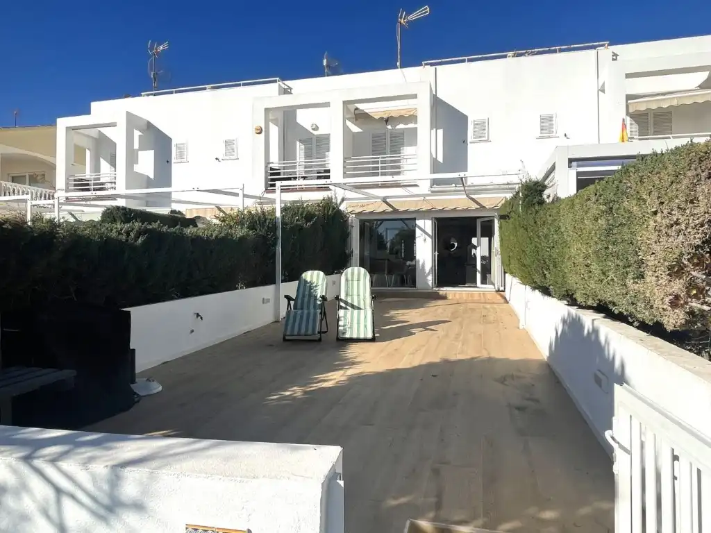 Terrace of Detached homes for sale in Cuevas del Almanzora  with Air Conditioner, Terrace and Swimming Pool