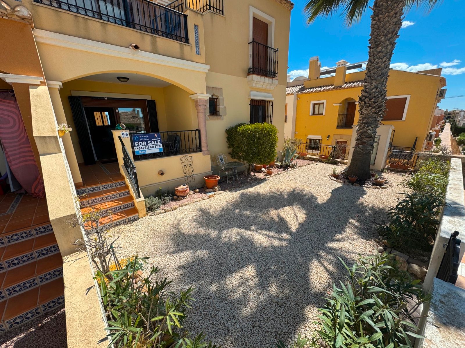 Exterior view of Apartment for sale in Algorfa  with Heating, Private garden and Terrace