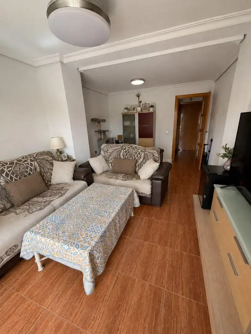 Sala d'estar de Pis en venda en Sevilla amb Aire condicionat i Balcó