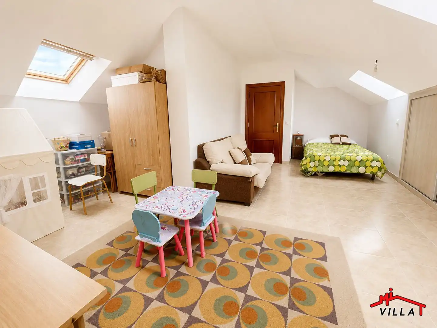 Schlafzimmer von Wohnung zum Verkauf in Ampuero mit Heizung, Abstellraum und Möbliert