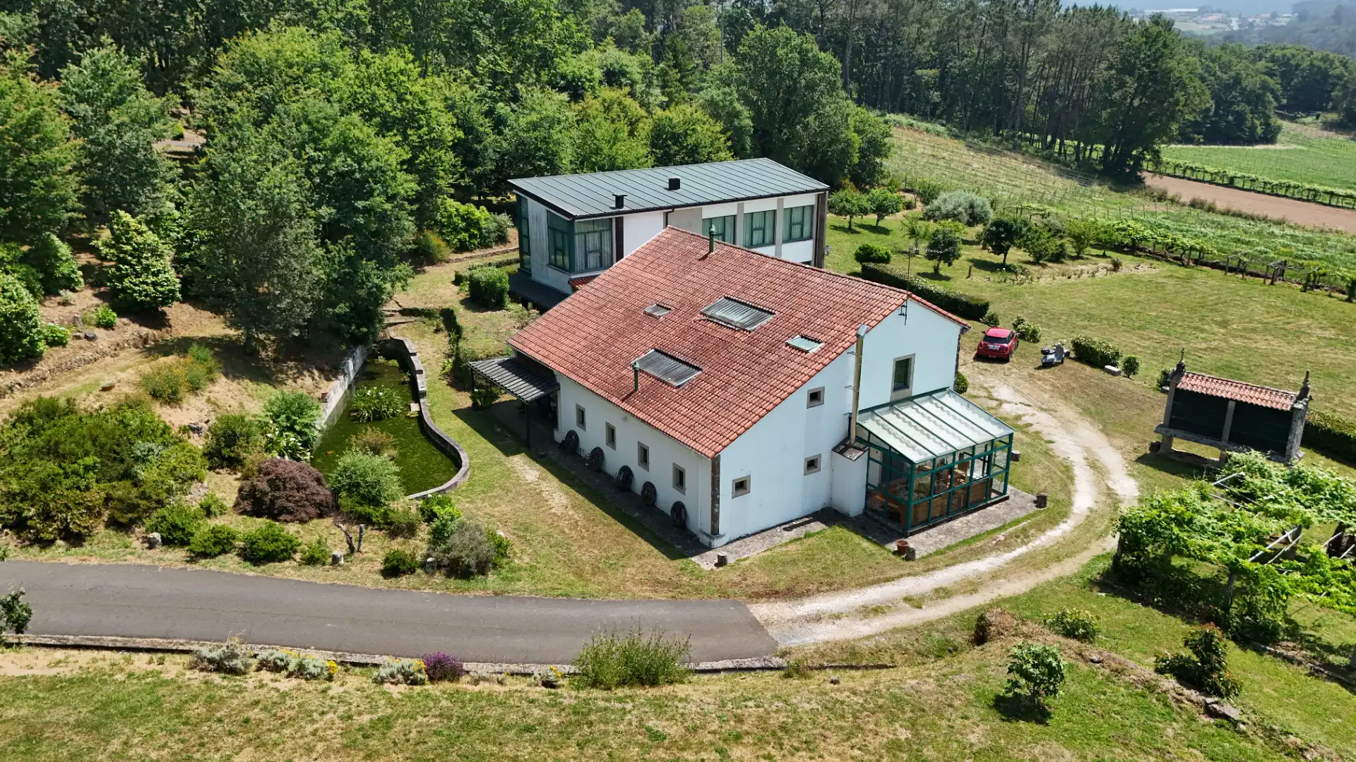 Exterior view of Houses for sale in Vedra  with Heating, Private garden and Terrace