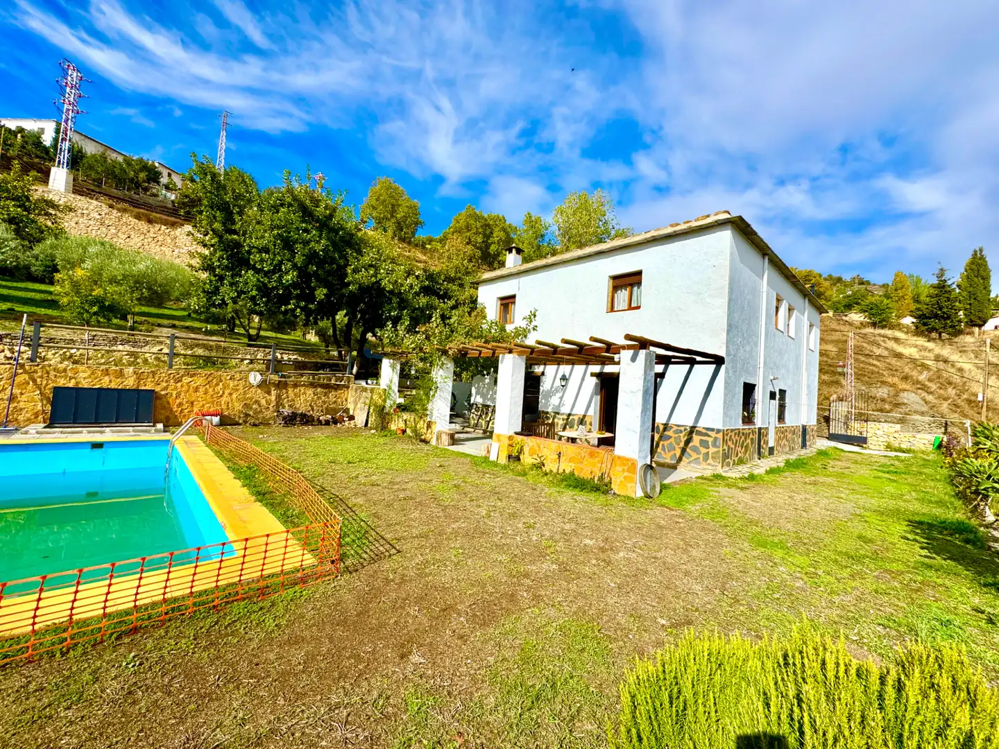 Vista exterior de Casa o chalet en venta en Bérchules con Calefacción, Jardín privado y Terraza