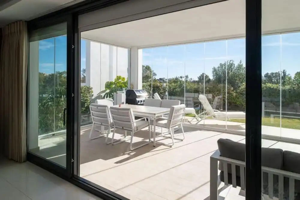 Terraza de Planta baja de alquiler en Benahavís con Aire acondicionado, Terraza y Piscina