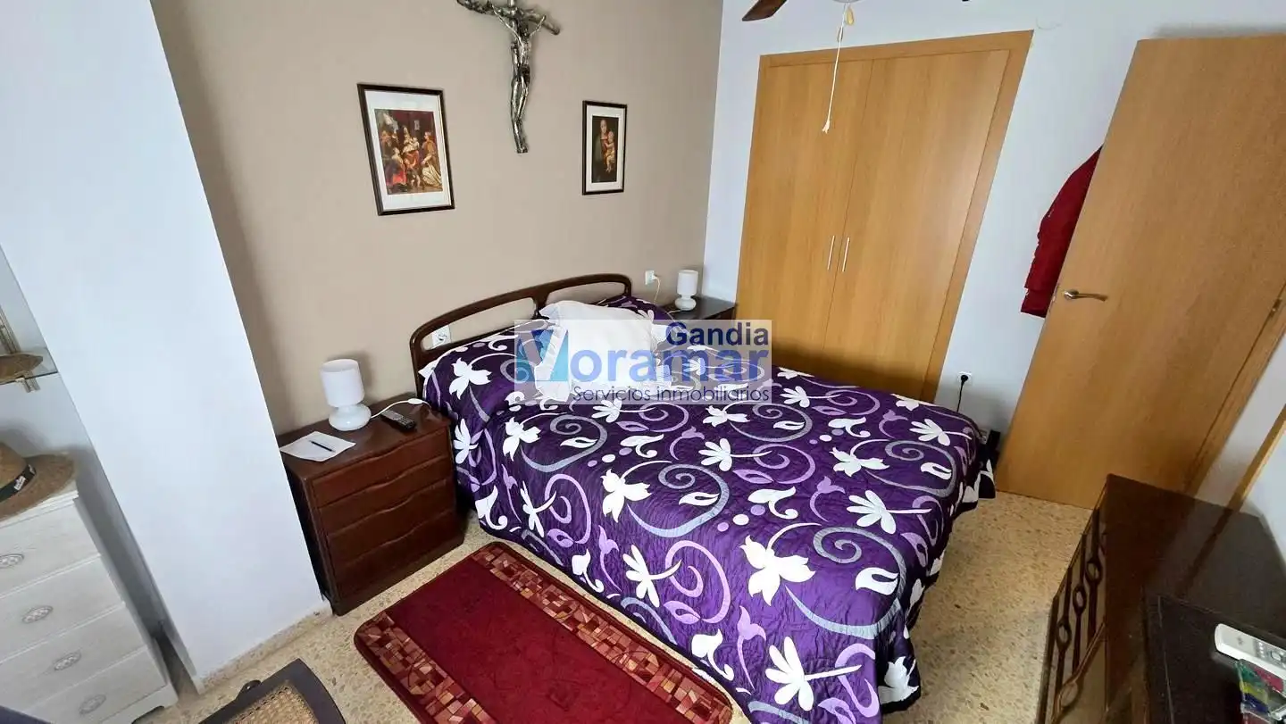 Schlafzimmer von Wohnungen zum Verkauf in Gandia mit Klimaanlage, Terrasse und Möbliert