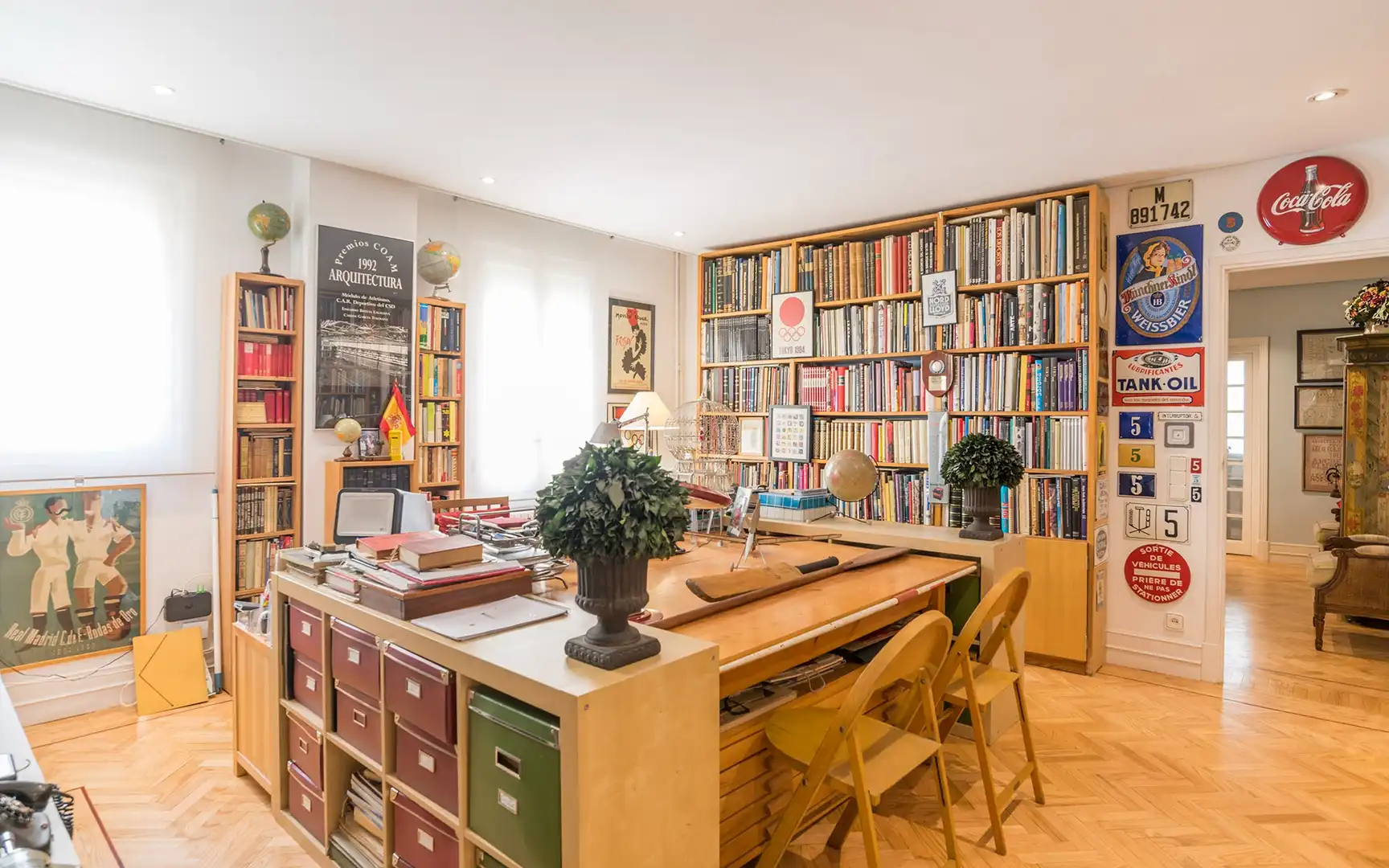 Living room of Flat for sale in Madrid  with Air Conditioner, Heating and Private garden