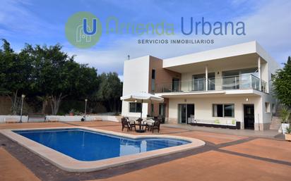 Exterior view of House or chalet for sale in Elche / Elx  with Air Conditioner, Heating and Terrace