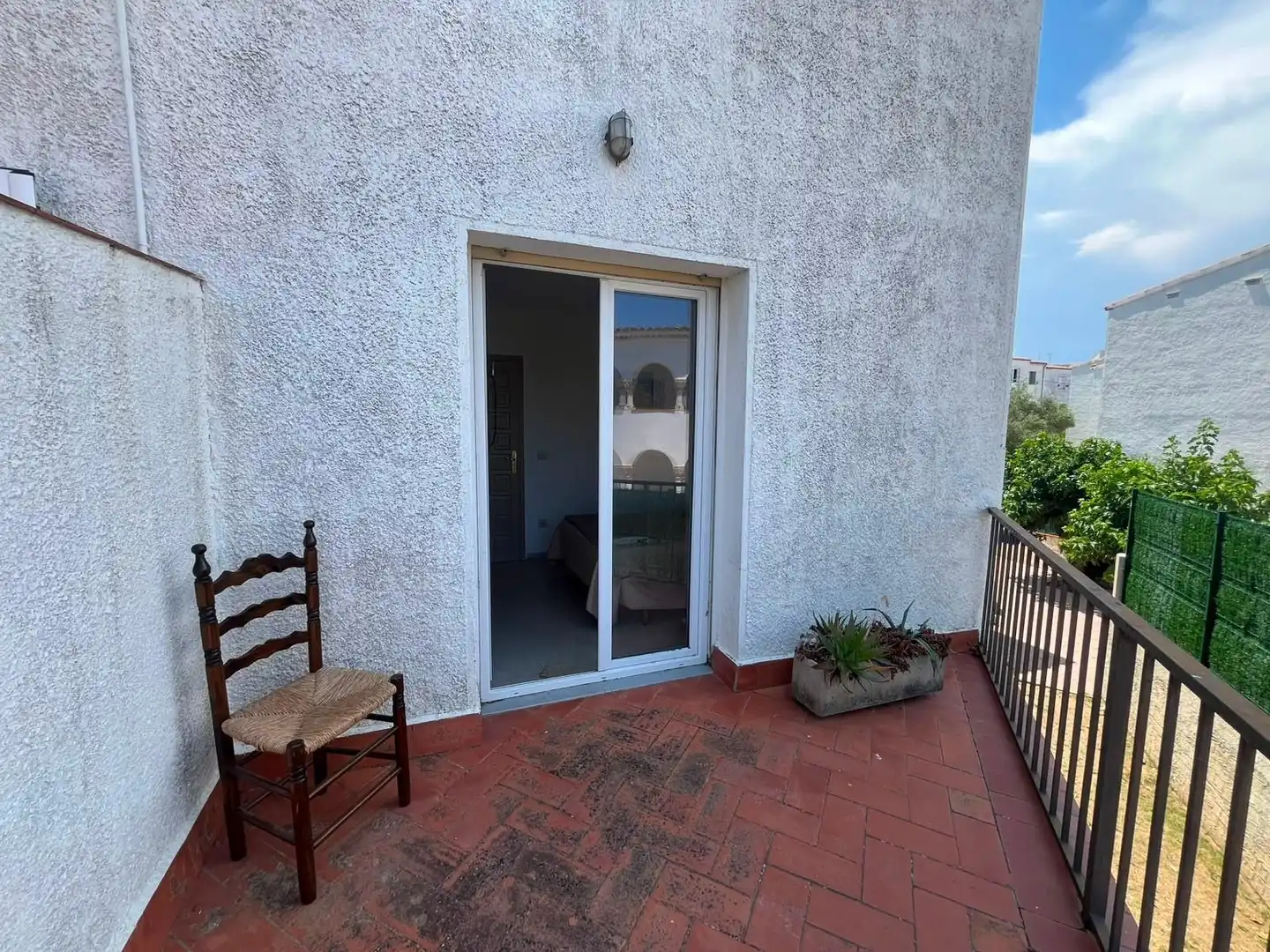 Balcony of Apartments for sale in Roses  with Terrace, Furnished and Community pool