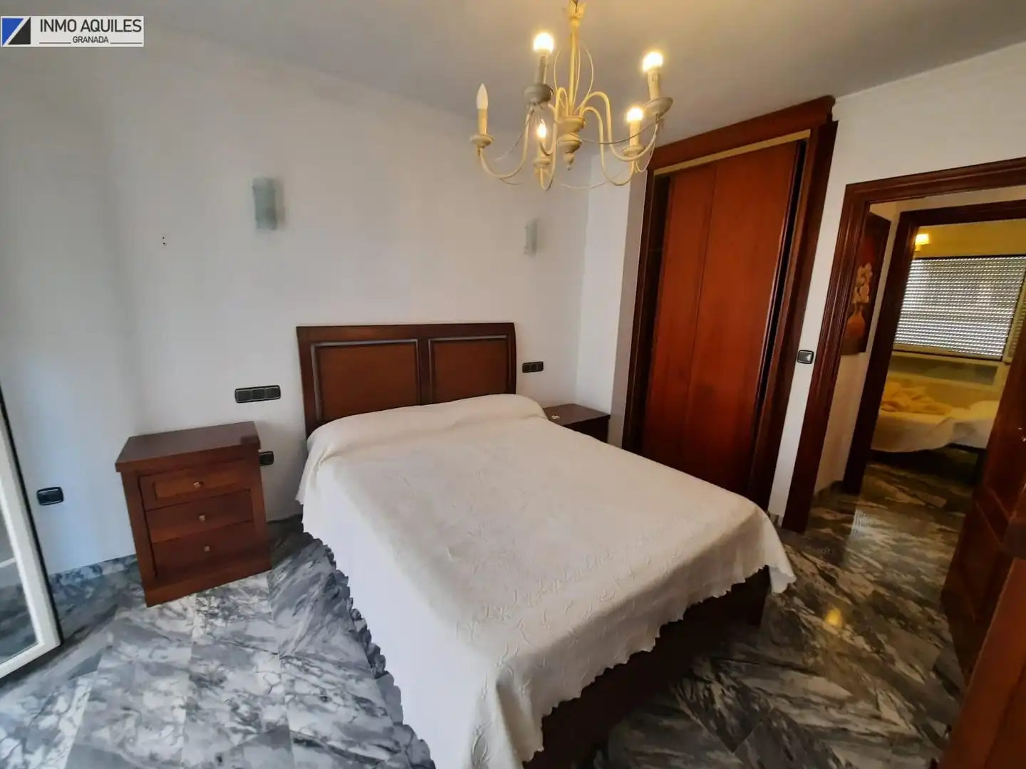 Schlafzimmer von Wohnung zur Miete in Granada mit Klimaanlage, Heizung und Terrasse