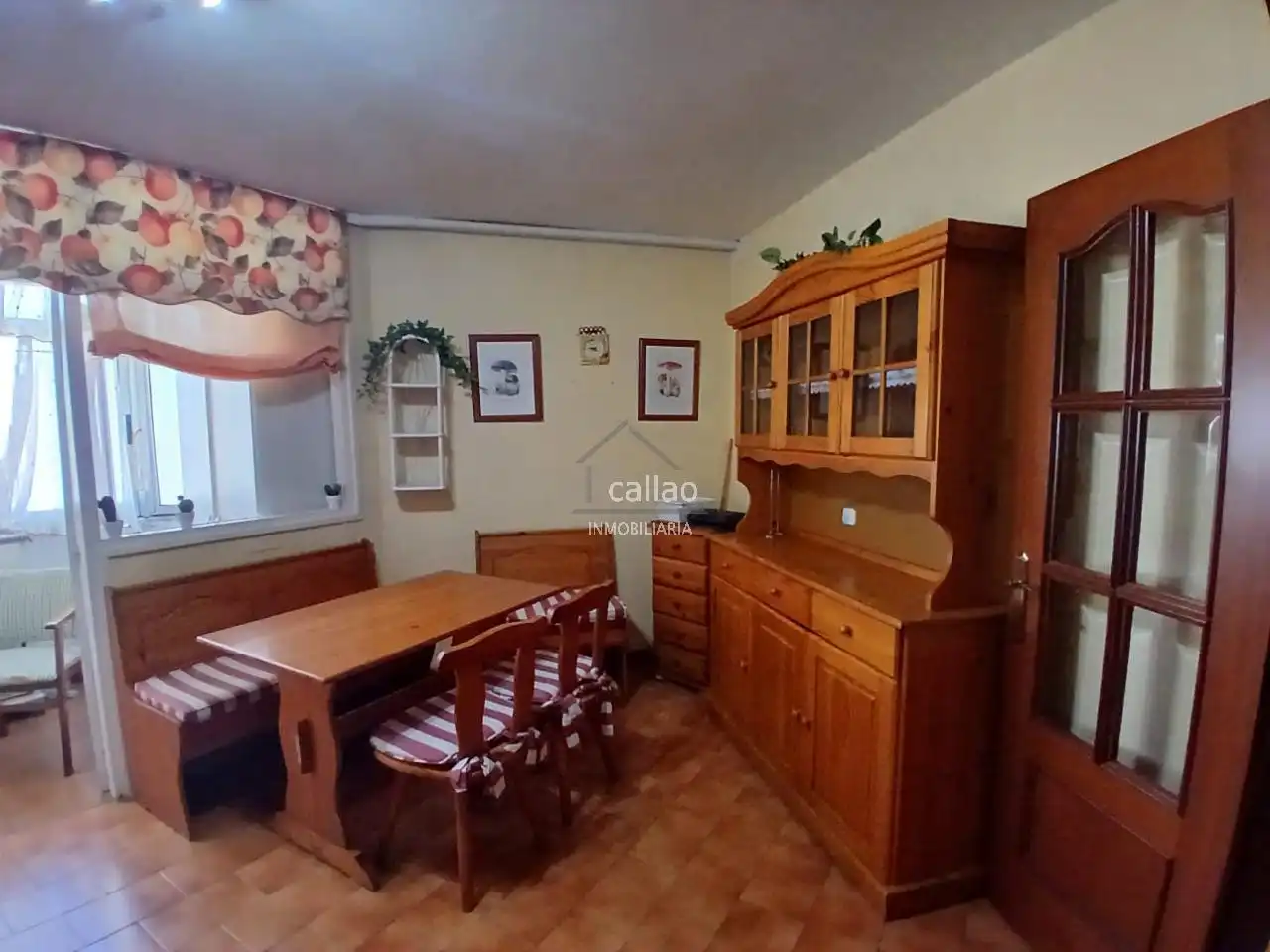 Dining room of Flat for sale in Ferrol  with Furnished