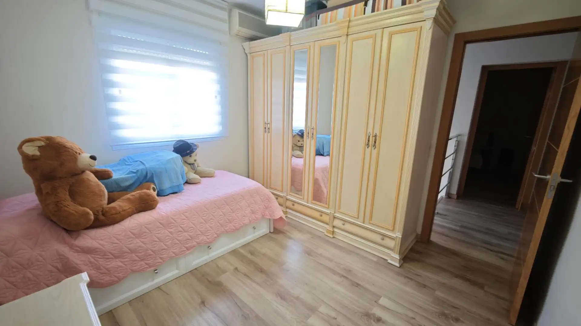 Bedroom of Detached homes for sale in Roquetas de Mar  with Air Conditioner, Furnished and Balcony