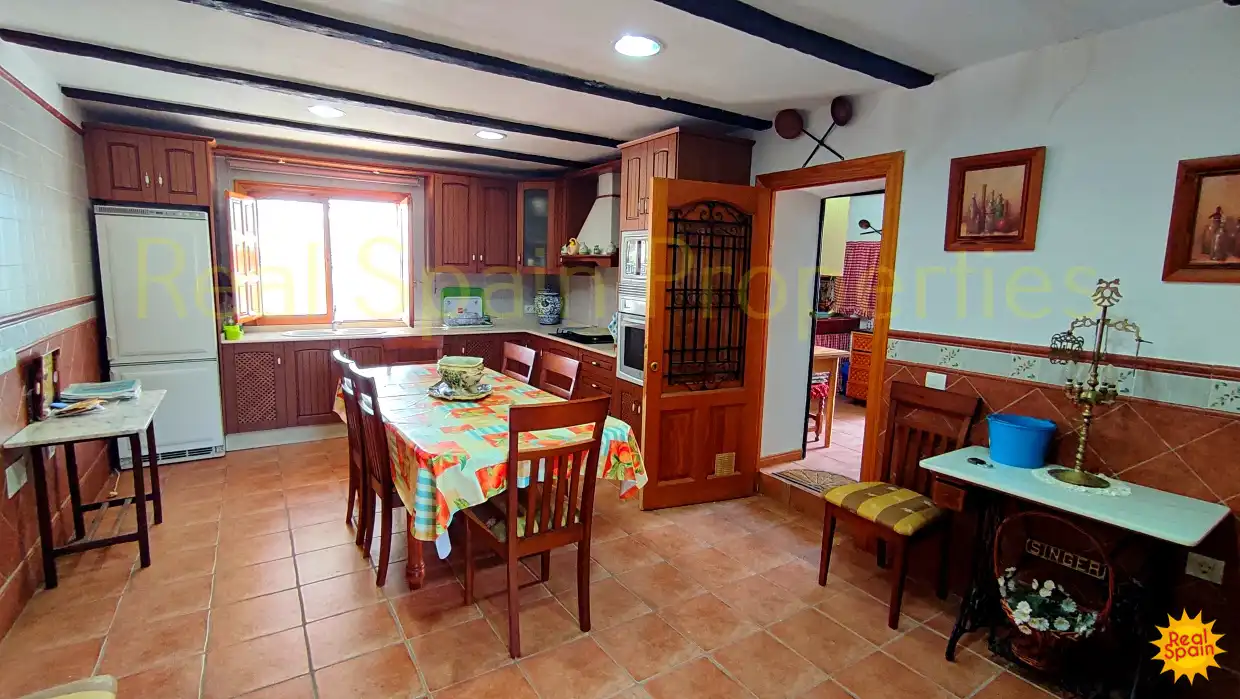 Cocina de Finca rústica en venta en Vélez-Rubio con Terraza y Piscina