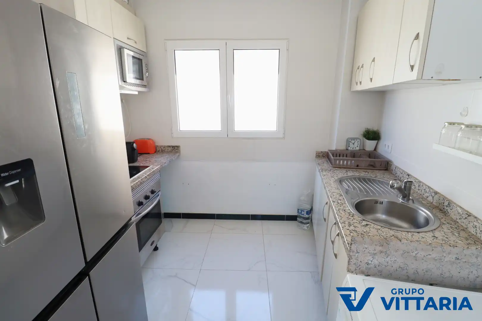 Cocina de Casa adosada en venta en Almería con Aire acondicionado, Terraza y Trastero