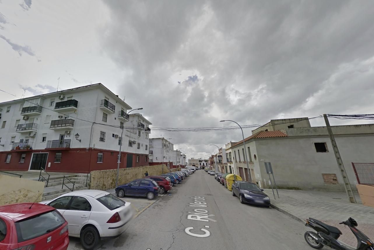 Exterior view of Flat for sale in Utrera  with Private garden