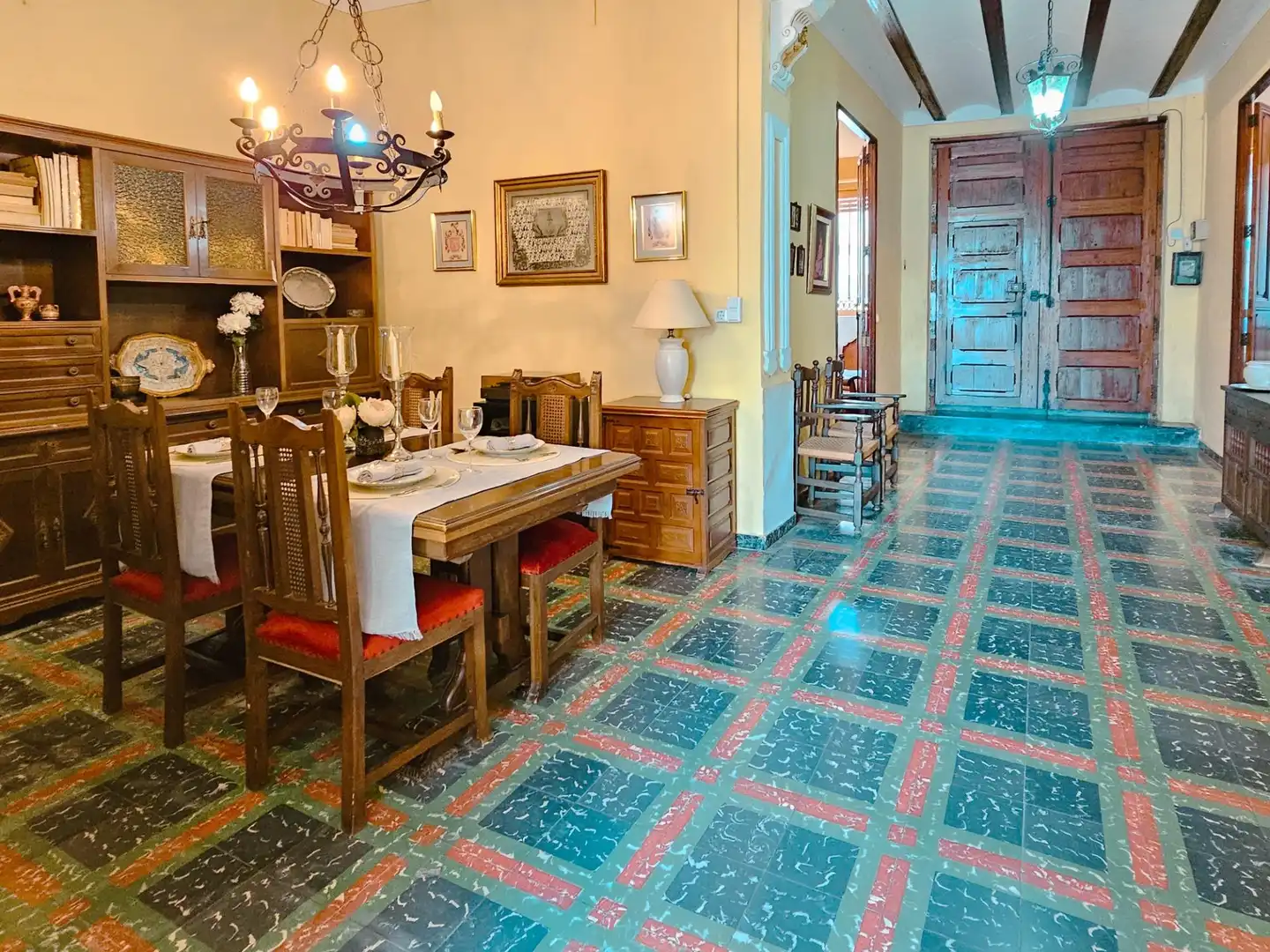 Comedor de Finca rústica en venta en La Llosa de Ranes con Aire acondicionado, Jardín privado y Terraza