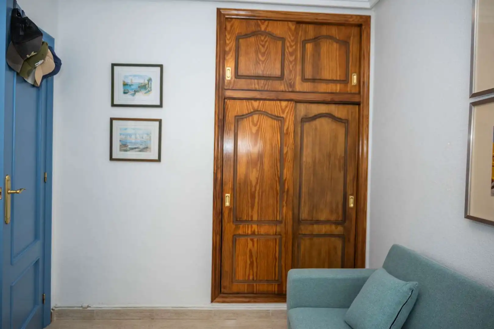 Dormitori de Casa adosada en venda en Mazarrón amb Jardí privat, Terrassa i Piscina