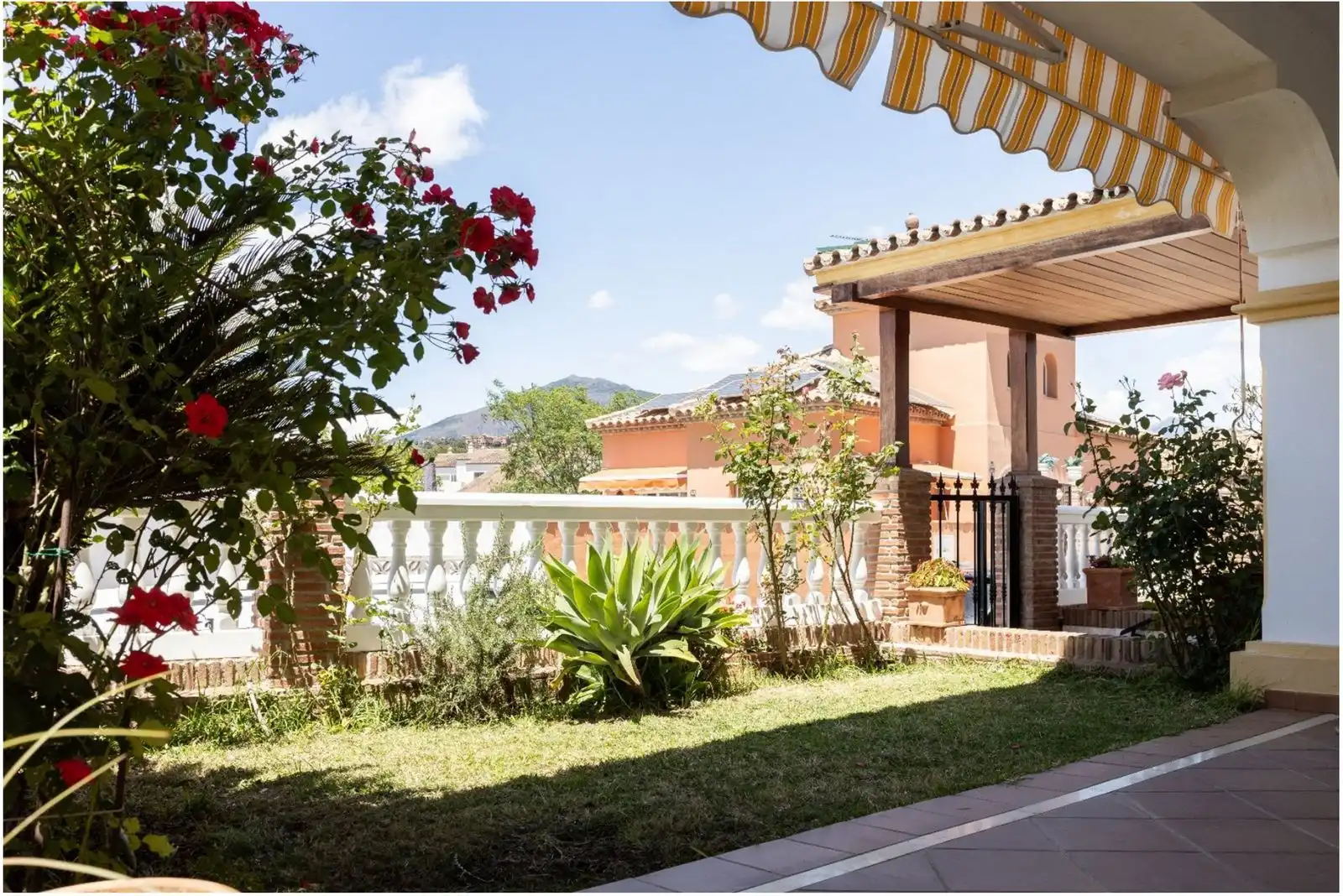 Jardín de Casa o chalet en venta en Marbella con Aire acondicionado, Terraza y Trastero
