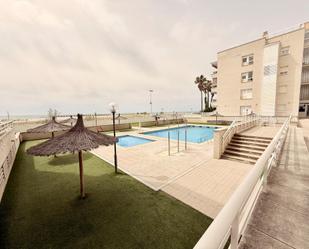 Swimming pool of Flat for sale in Cunit  with Heating, Terrace and Community pool