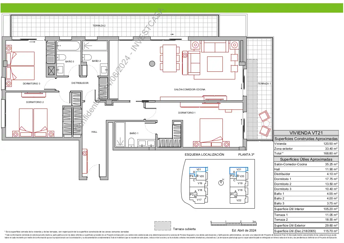 Neubau-Wohnung mit Pool zum Verkauf in Avenida San Anton 4