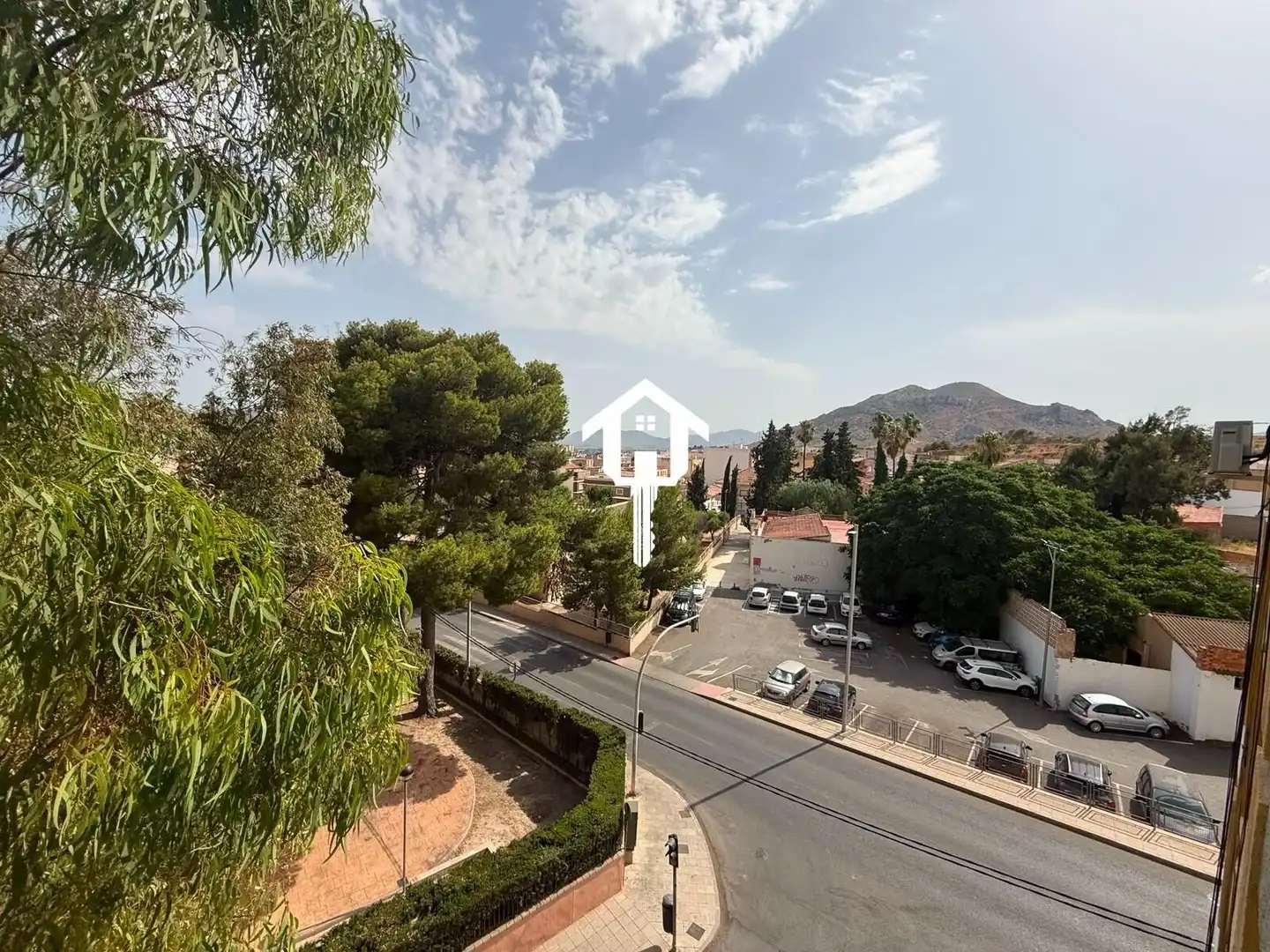 Vista exterior de Piso en venta en Elda con Balcón