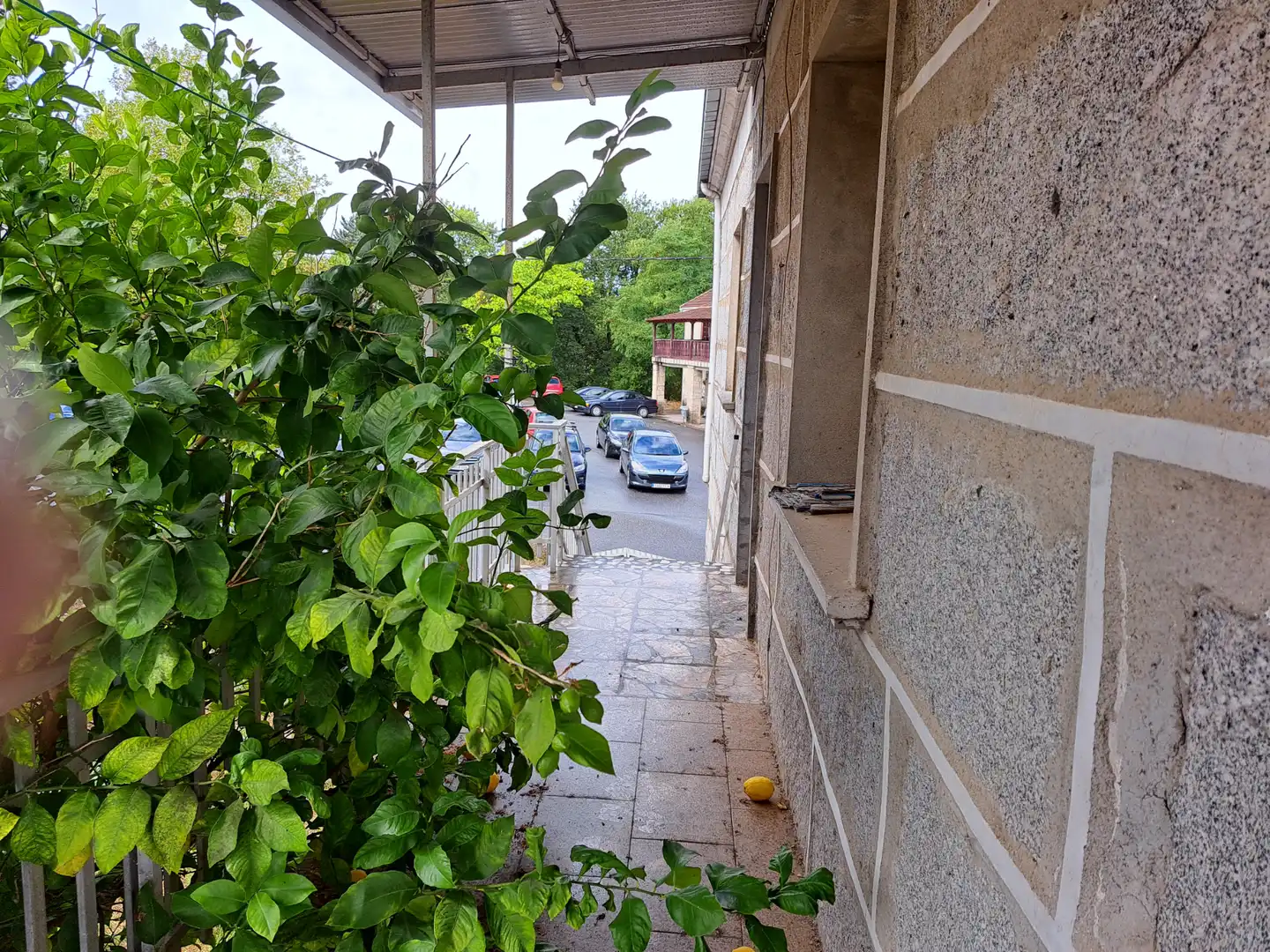 Vista exterior de Casa o chalet en venta en O Carballiño   con Terraza, Amueblado y Balcón