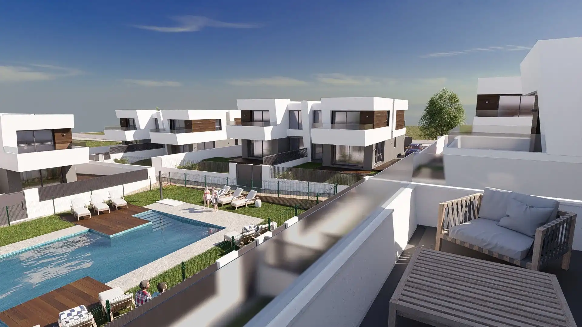 Reihenhaus mit Pool zum Verkauf in El Bosque, imagen 19