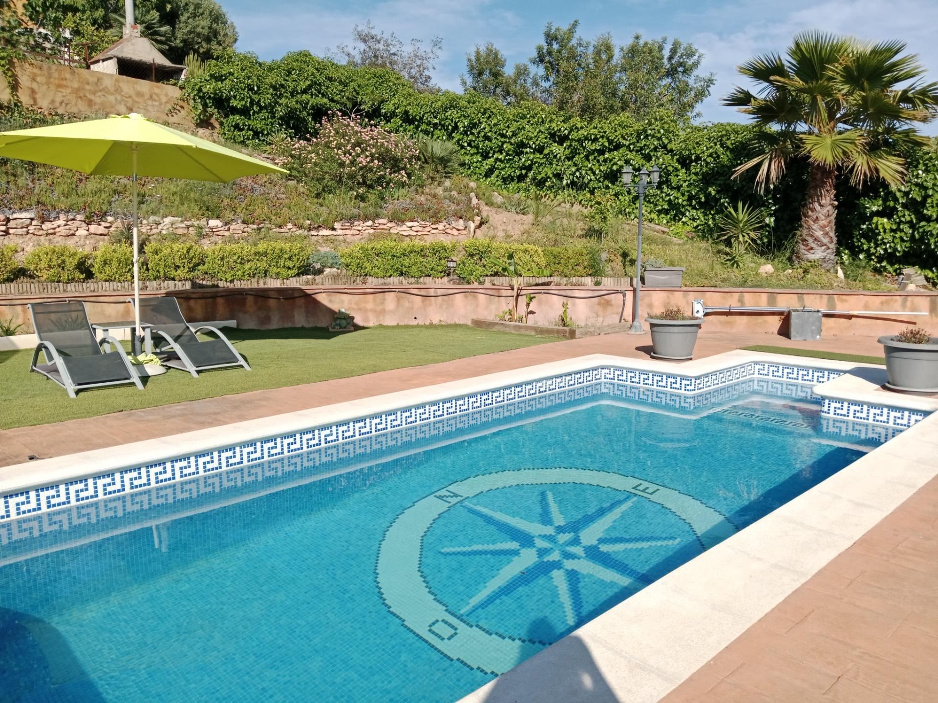 Swimming pool of House or chalet for sale in Vespella de Gaià  with Air Conditioner, Heating and Private garden