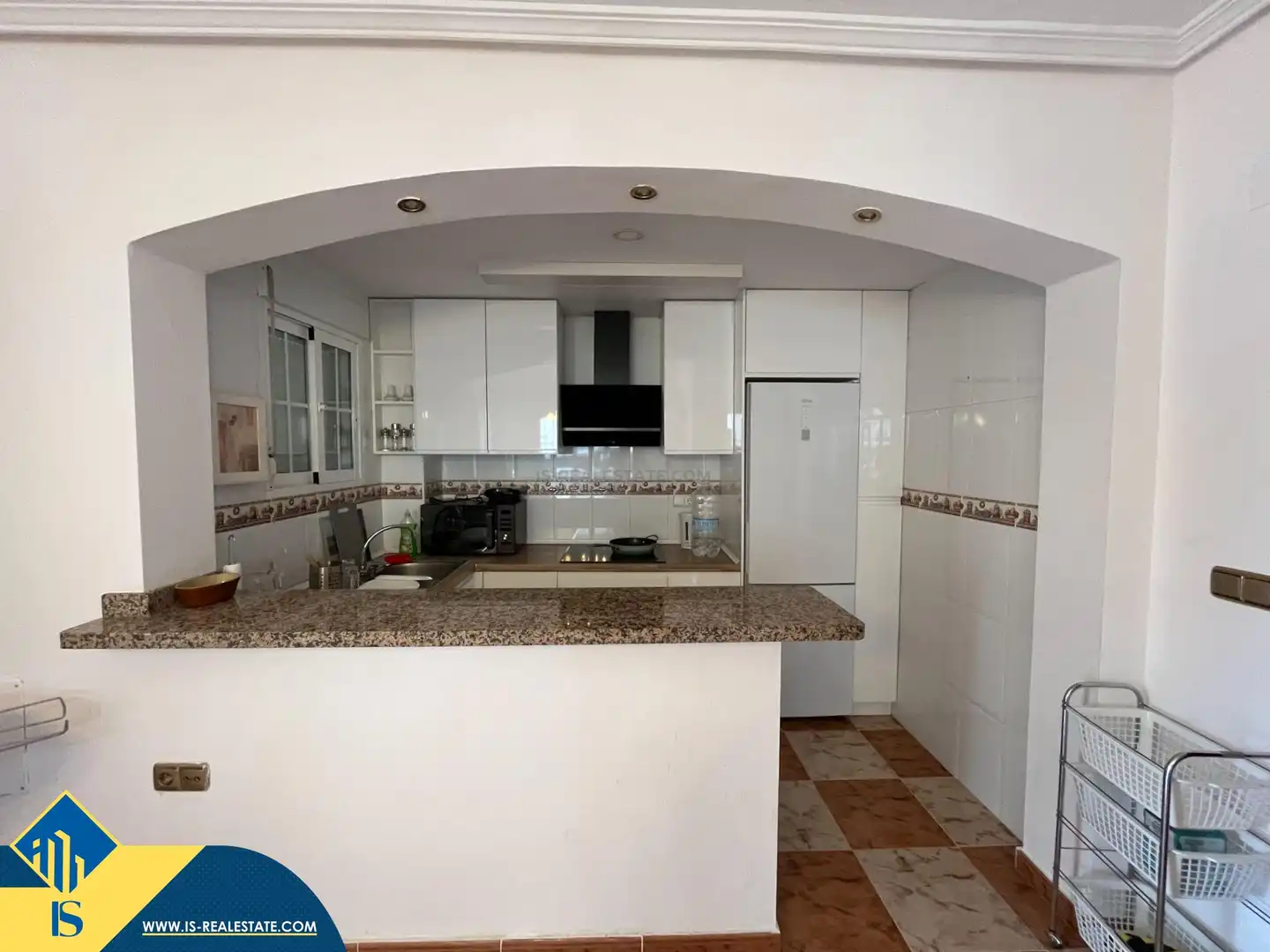 Kitchen of Duplexes for rent in Orihuela  with Air Conditioner, Terrace and Furnished