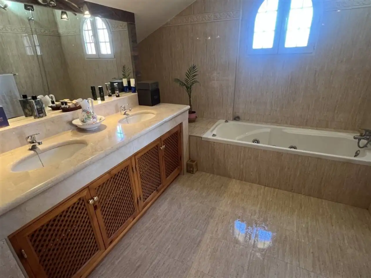 Baño de Casa o chalet en venta en Cartagena con Aire acondicionado, Jardín privado y Terraza