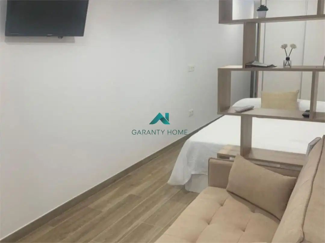 Sala de estar de Loft de alquiler en Castellón de la Plana / Castelló de la Plana con Aire acondicionado, Calefacción y Amueblado