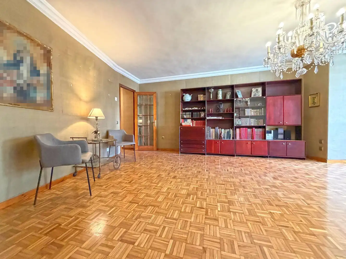 Sala d'estar de Pis en venda en Alicante / Alacant amb Aire condicionat i Parquet