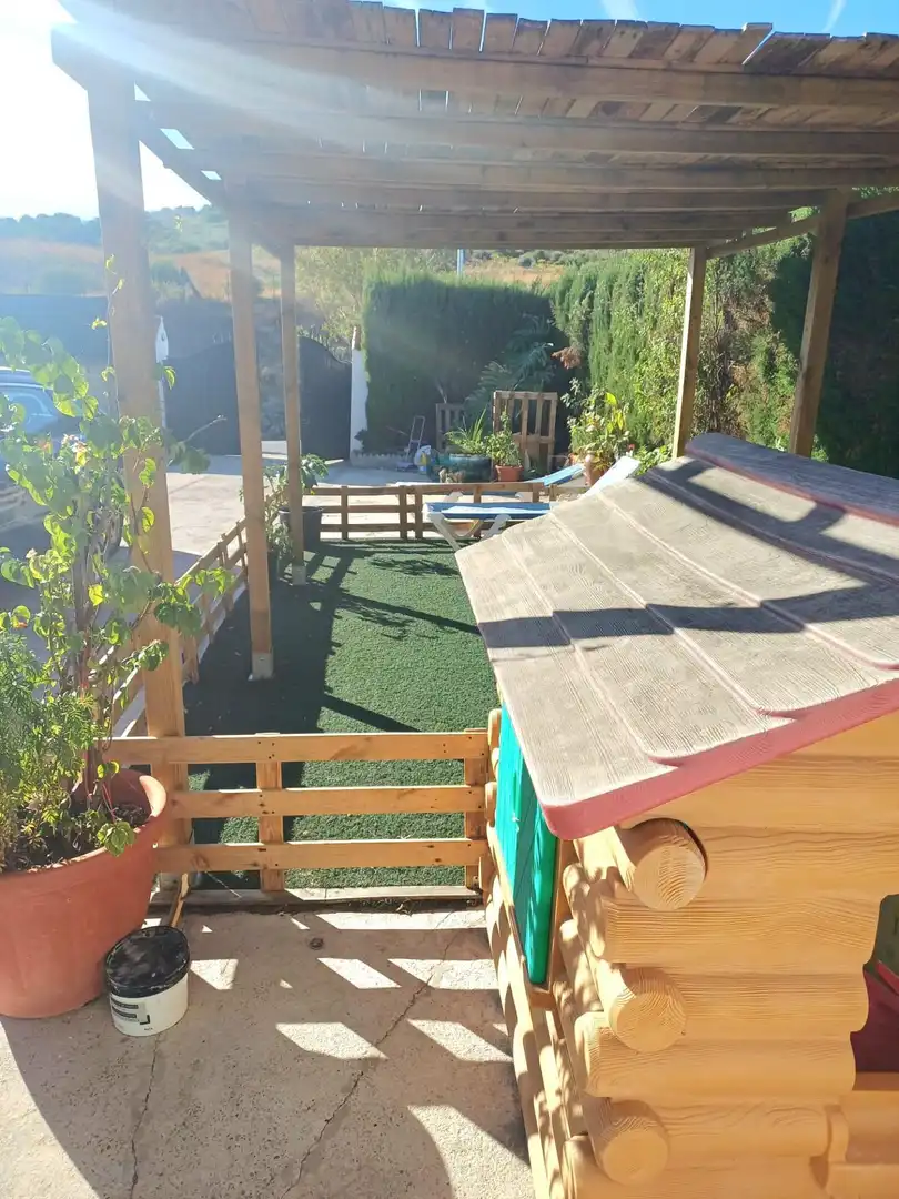 Terrasse von Country house zum Verkauf in El Retiro - Parque Atlántico - Ronda este
