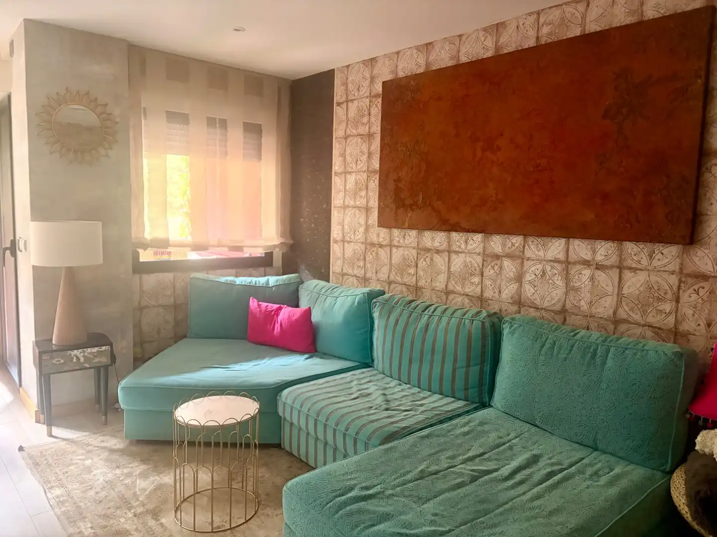 Sala de estar de Piso en venta en León Capital  con Terraza