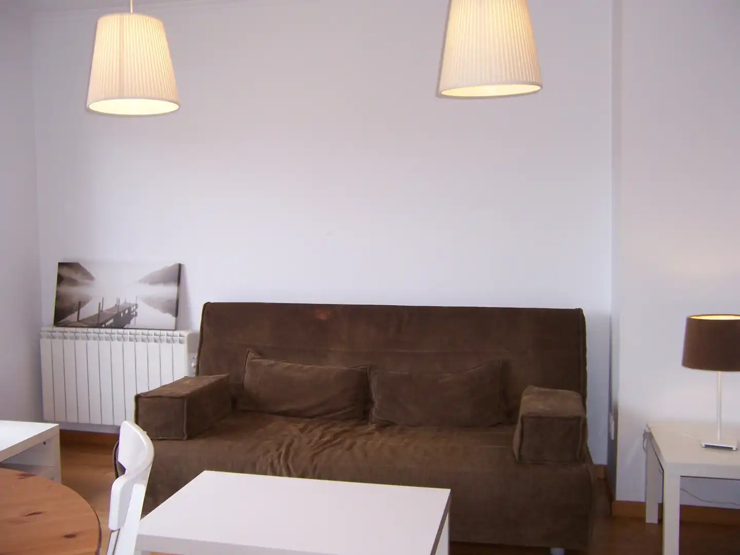 Sala de estar de Estudio en venta en Cariño con Calefacción, Parquet y Trastero