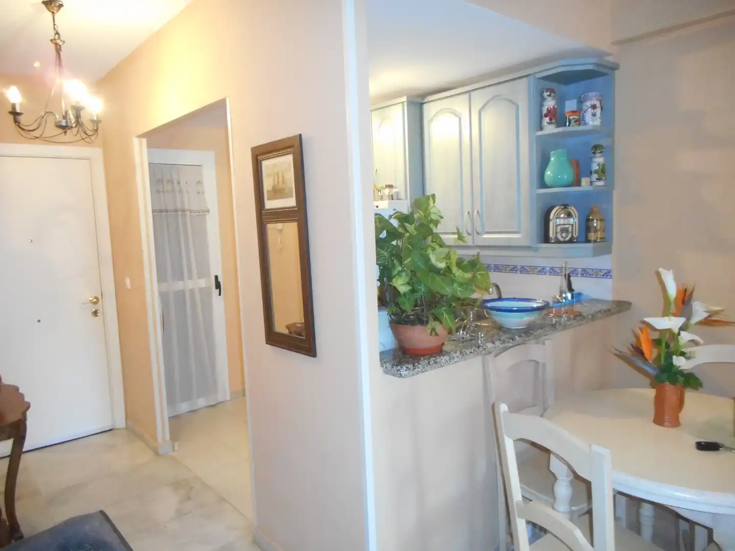 Cocina de Apartamento en venta en Islantilla con Jardín privado, Terraza y Piscina
