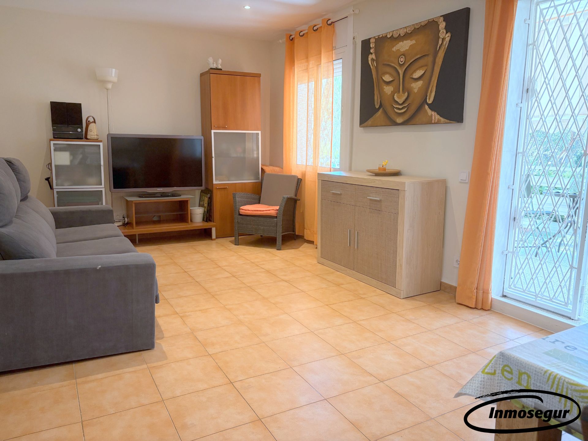 Living room of Planta baja for sale in Salou  with Terrace, Furnished and Oven