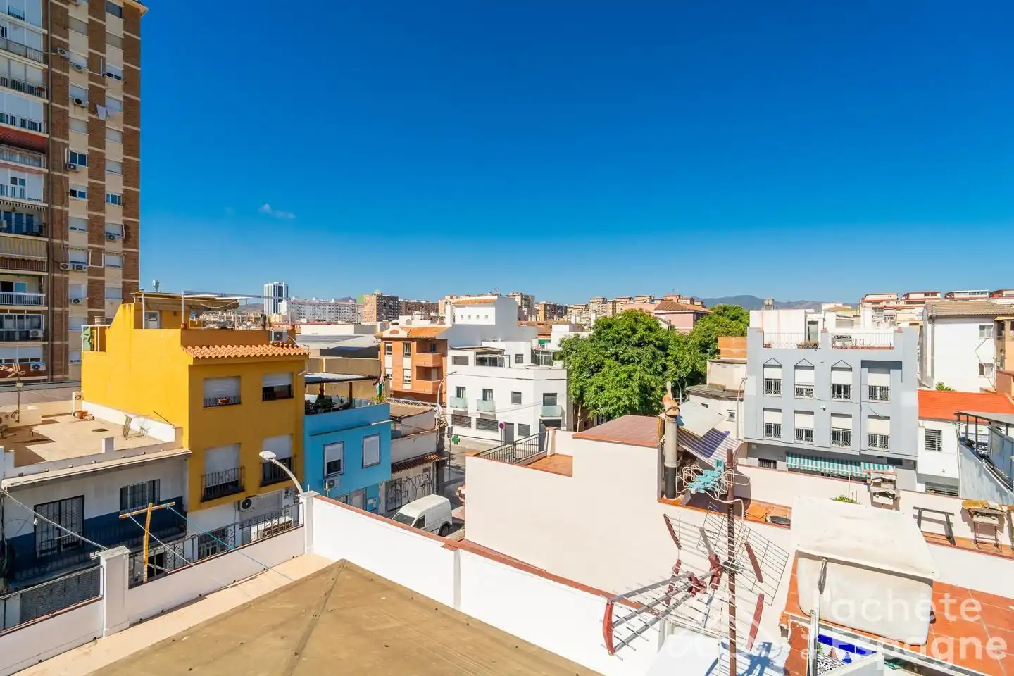 Vista exterior de Dúplex en venda en Málaga amb Aire condicionat, Terrassa i Traster