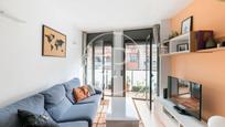 Living room of Flat for sale in  Barcelona Capital  with Terrace and Balcony