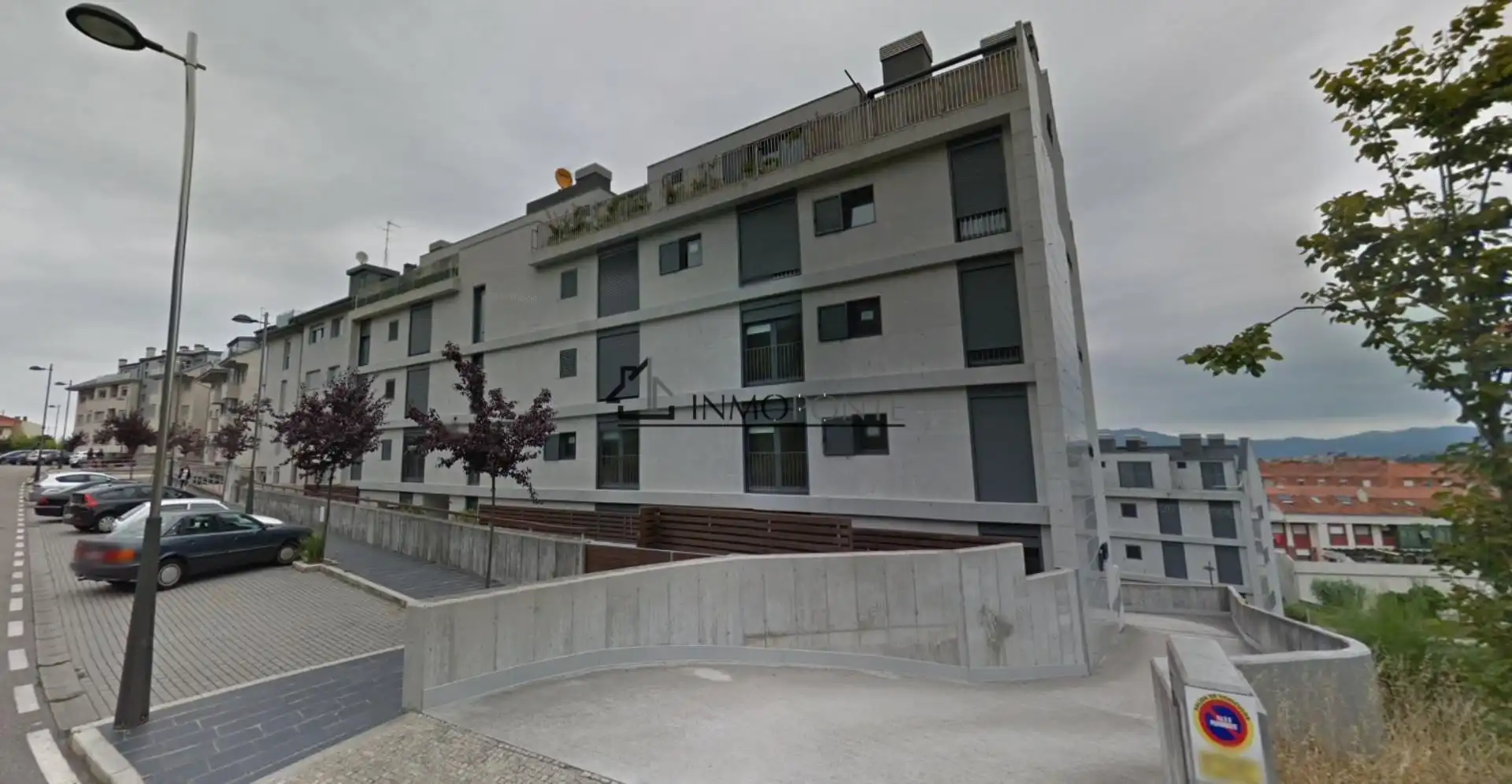 Vista exterior de Garaje en venta en Baiona