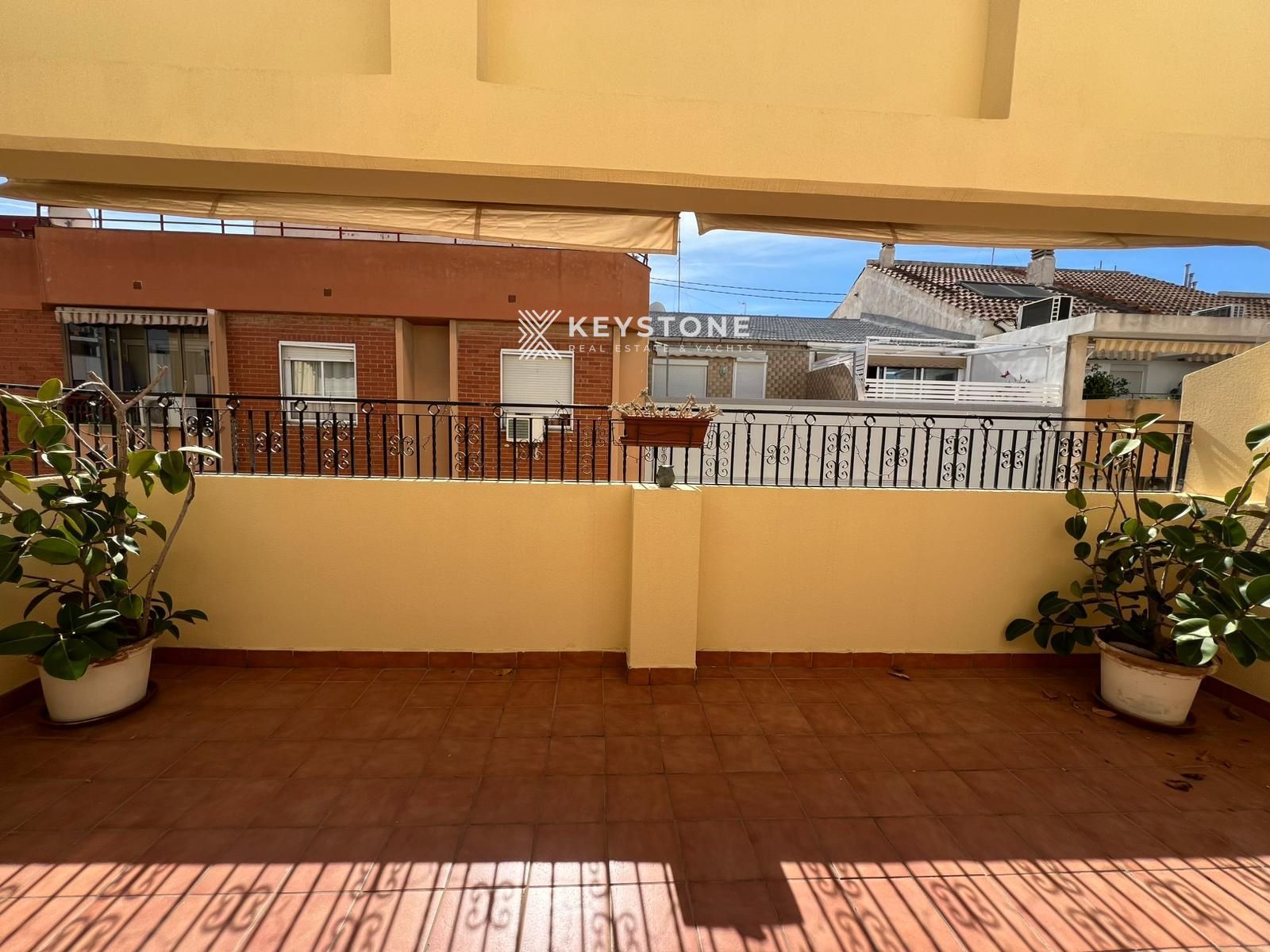 Terraza de Ático de alquiler en Alicante / Alacant con Aire acondicionado, Calefacción y Terraza