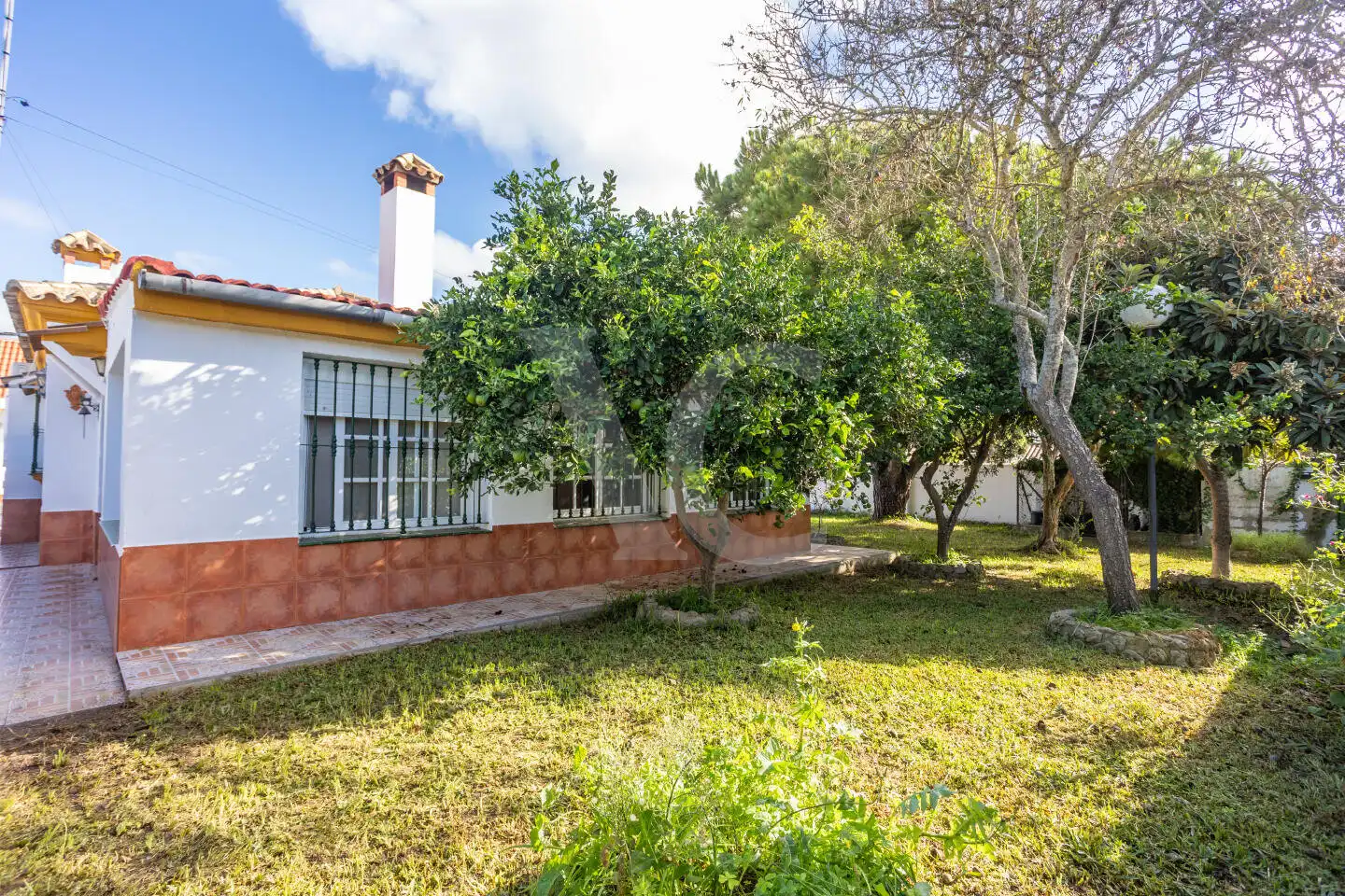 Garden of Houses for sale in Chiclana de la Frontera