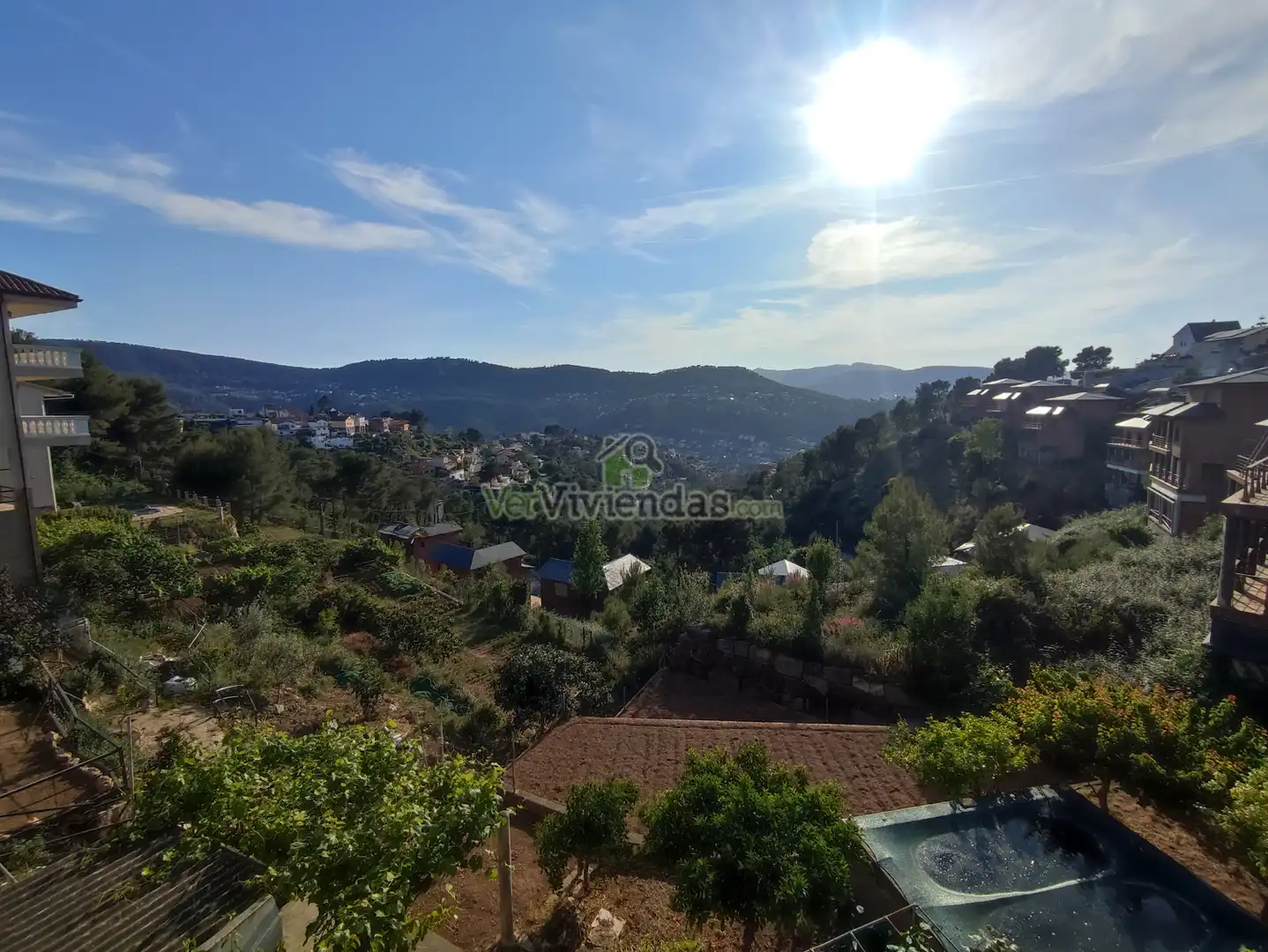 Vista exterior de Casa o chalet en venta en Vallirana con Aire acondicionado, Calefacción y Jardín privado