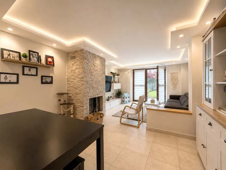 Sala de estar de Casa o chalet en venta en Vitoria - Gasteiz con Calefacción y Amueblado