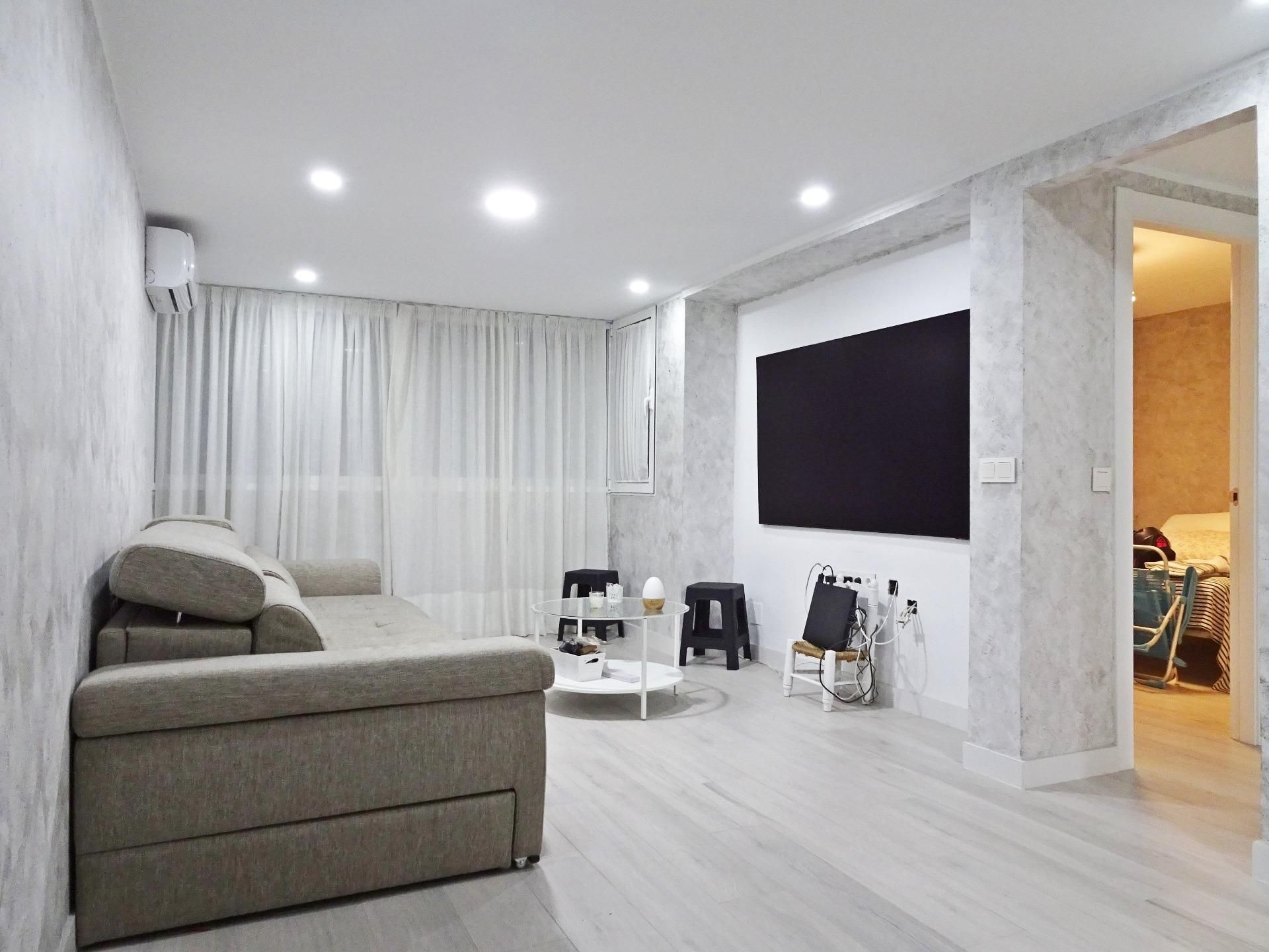 Living room of Flat for sale in Málaga Capital  with Air Conditioner