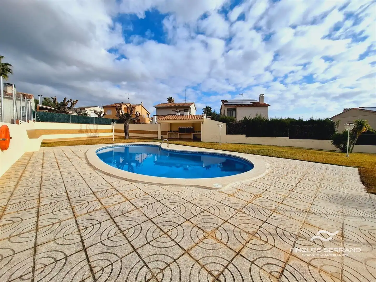 Piscina de Casa adosada en venta en Calafell con Calefacción, Terraza y Piscina