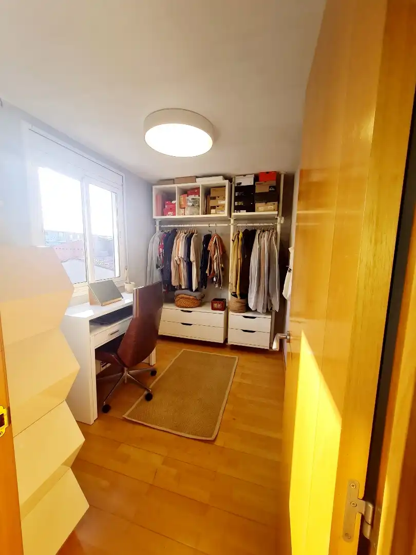 Bedroom of Flat for sale in Sabadell  with Air Conditioner and Balcony