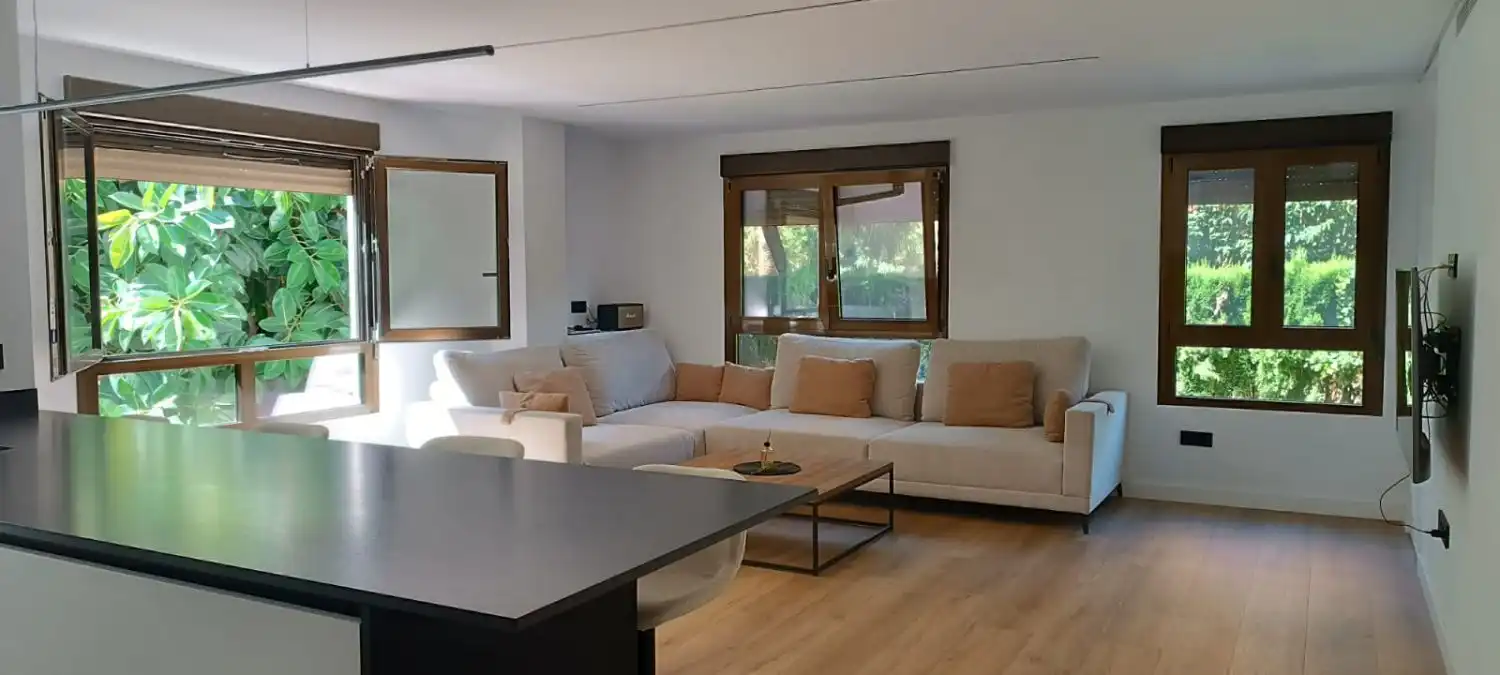 Sala d'estar de Pis en venda en Castellón de la Plana / Castelló de la Plana amb Aire condicionat, Calefacció i Terrassa