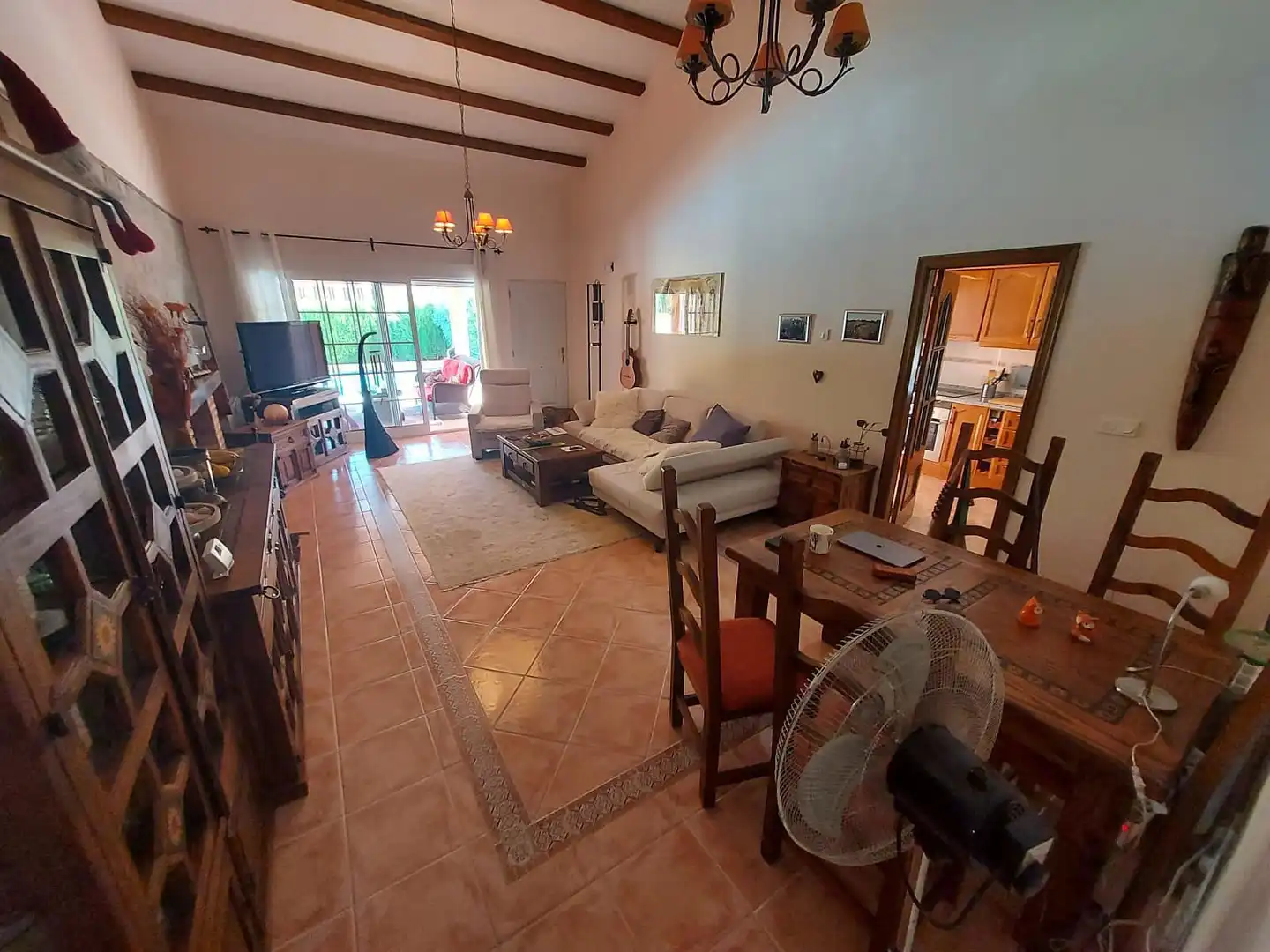Sala de estar de Casa o chalet en venta en Calasparra con Jardín privado y Piscina