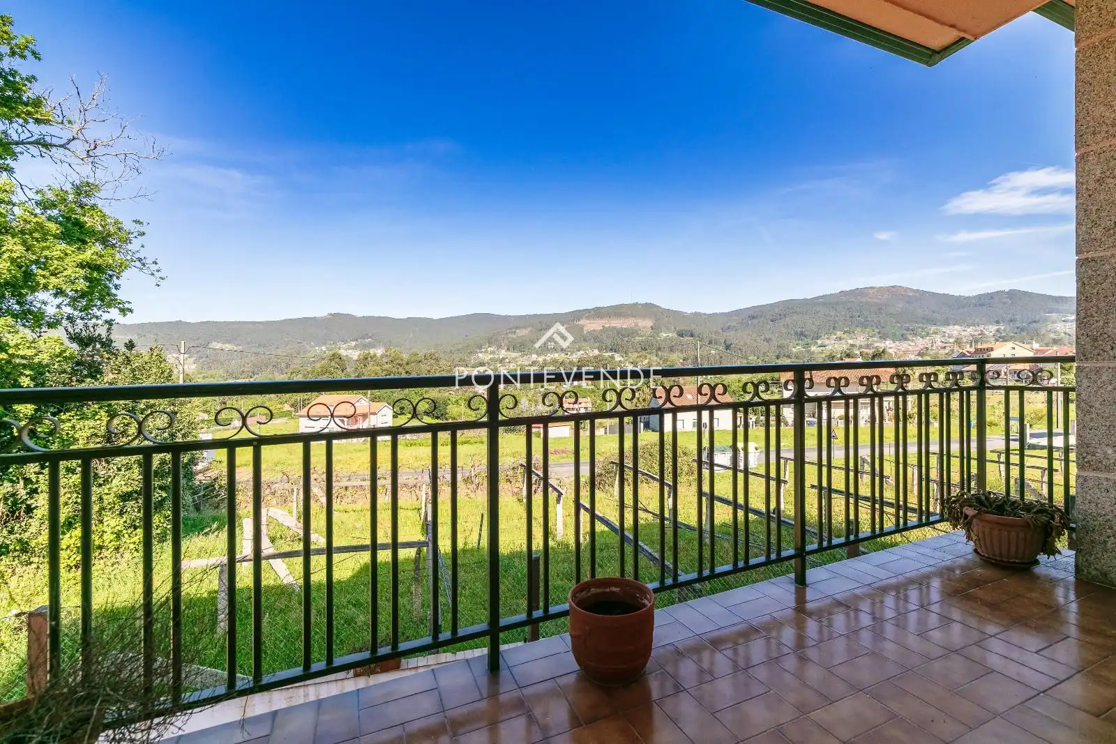 Terrassa de Casa o xalet en venda en Poio amb Terrassa