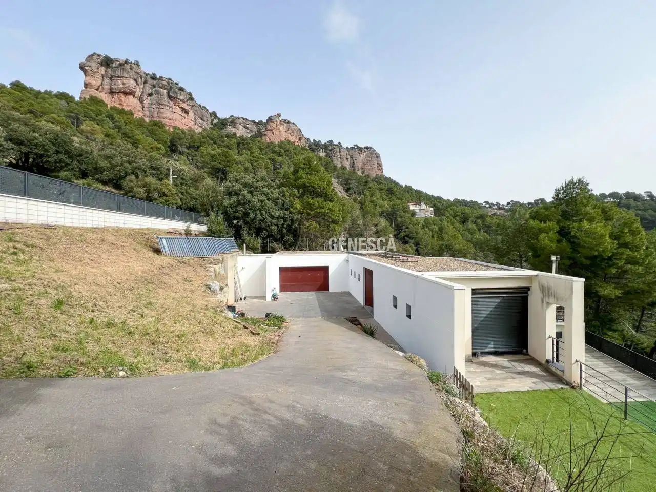 Vista exterior de Casa o chalet en venta en Matadepera con Aire acondicionado, Calefacción y Jardín privado
